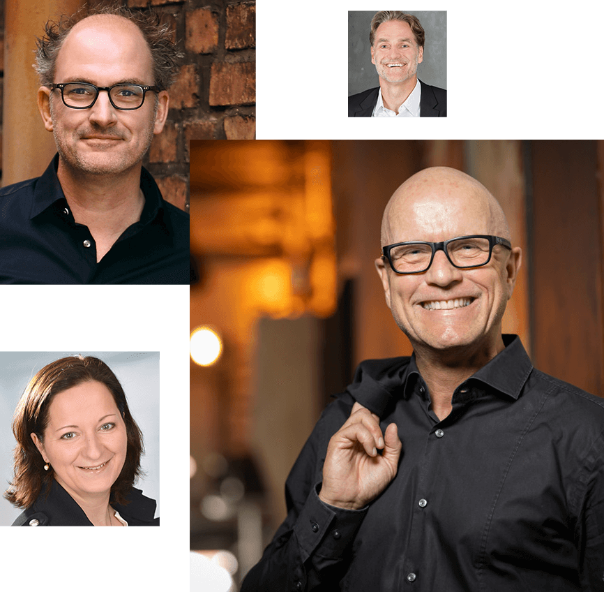Leadership Experts: Andreas Buhr, Thomas Pütter, Stefanie Voss, Boris Thomas