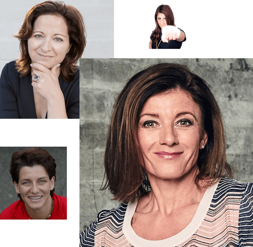 Female Speakers: Sabine Hübner, Stefanie Voss, Ellen Lohr, Rola El-Halabi